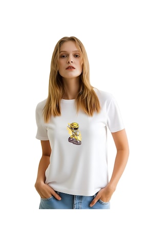 Ogc Yellow Ranger Unısex T-shırt Beyaz