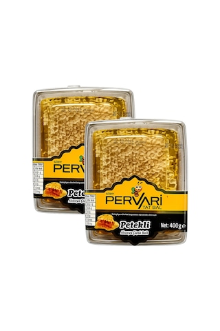 Pervari Tat Bal Petekli Bal 400 Gr 2 Li