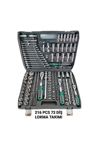 Melzohome Lokma Takımı 216 Parça 72 Diş