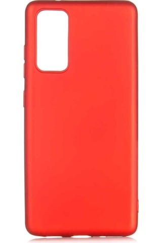 Galaxy S20 Fe Kılıf Zore Premier Silikon Kapak Kırmızı