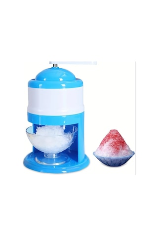 Willowhaven Mavi Manuel Buz Kıyıcı: Dondurma Ve Smoothie Makinesi, Pratik Mutfak Aleti