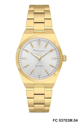 Ferrucci Kadın Kol Saati Fc 03703m.04 F728 Altın