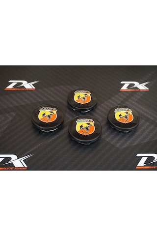 Fiat Abarth Jant Göbeği Kapak Seti 60Mm (376658516)