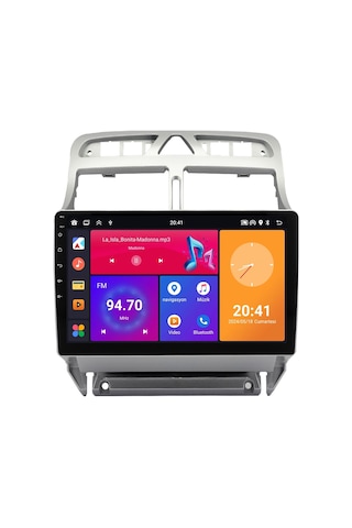 Peugeot 307 Android Multimedya Sistemi 2001-2008 Crv4424xp