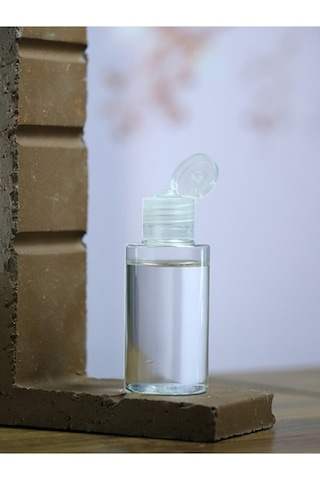 10 Adet 50 Ml Om62 Şeffaf Fliptop Kapak Dezenfektan Kolonya Parfüm Hediyelik Nikah Düğün İçin Boş Plastik Şişe