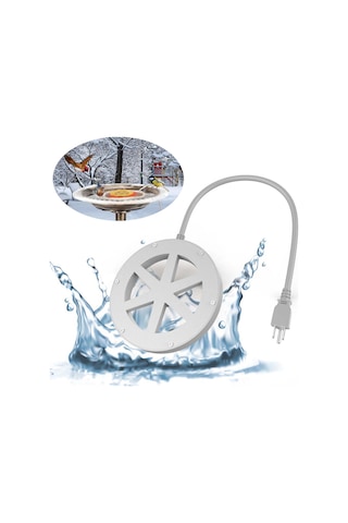 Yaozixa 70w Otomatik Sıcaklık Kontrollü Kuş Banyosu Isıtıcı - Kışın Dondurmayı Engelle, Havuz Ve Su Tankları İçin, 1 Metre Kablolu, Amerika Standardı