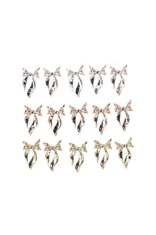 Kadınlar Ve Kızlar İçin Reçine Metal Kemerli Tırnak Süslemeleri