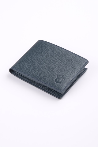 Ancora Leather Hakiki Deri Erkek Cüzdan-26500 Lacivert