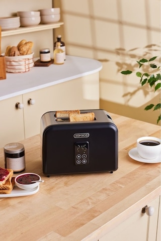 Karaca Multicrust Retro Ekmek Kızartma Makinesi Siyah