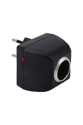 Monyee 12v Araba Şarj Cihazı, 220v'den 12v'ye Ev/araç Adaptörü, 1a 12w Orta Delikli Avrupa Standartı Sigara Çakmaklı Fişi