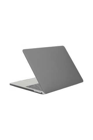 Enkay Ön ve Arka Koruyucu MacBook Pro 14" Laptop Kılıfı Gri