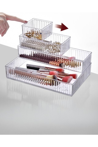 Ny Home 6'lı Modüler Set Çekmece Içi Düzenleyici Şeffaf