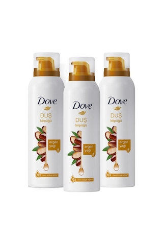 Dove Argan Yağı Duş Köpüğü 200 Ml X 3 Adet PKT.DOVE.039 Diğer