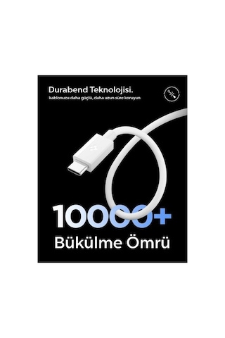 Spigen Usb-c To Usb-c 1 Metre Kablo 60w Güç / Pps 2.0 Super Hızlı Şarj / 480 Mbps Data Aktarım Hızı
