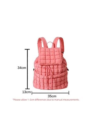 Zyzqstore Ekose Sırt Çantası Kadın Sonbahar/kış Aşağı Çanta - Çok Renkli Seçenekler Çok Renkli