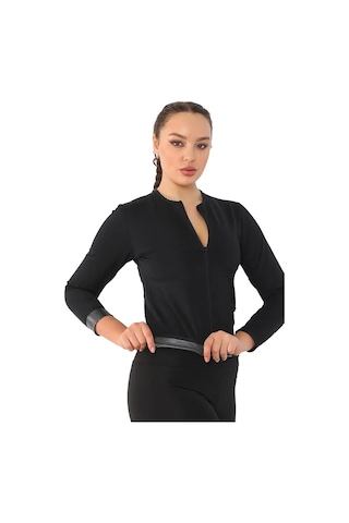 Pastimore Termal Sauna Uzun Kollu Atlet Siyah