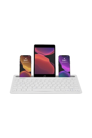 Everest KB-BT82 Bluetooth Ultra İnce Şarjlı Q Klavye