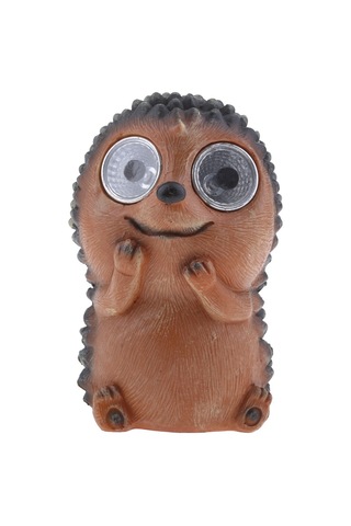 Maotai 2xsolar Pet Hayvan Bahçe Süsleri Hayvan Heykelcik Kirpi Dekoru