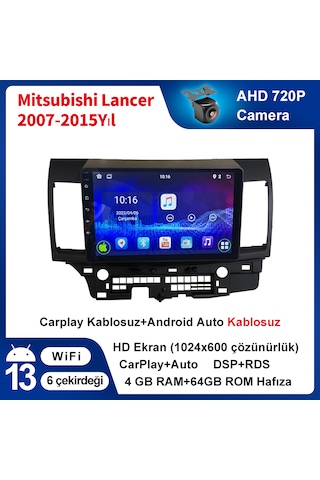 Mitsubishi Lancer 2007-2015 Yıl Multimedya 4-64 Gb Navigasyon