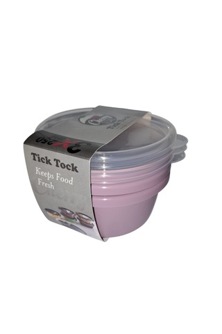 Tick Tock Hava Sızdırmaz Saklama Kabı Pudra 3'lü Set 3 x 250 ML Pudra