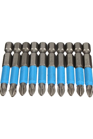 Geeroyoo 10 Parça Manyetik Ph2 Tornavida Uçları, Kaymaz Ve Dayanıklı Profesyonel El Aletleri İçin