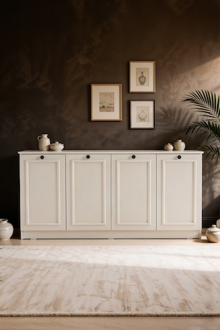 Mira Konsol 160x80x44 Cm Aytaşı - Country Tasarım Antrasit