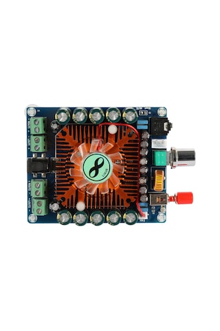 Aubyhe Tda7850 Çiftlikli Oto Hıfı Güçlendirici Kartı 50wx4 Ses Kalitesi + Soğutma Fanlı Dc 12-16v
