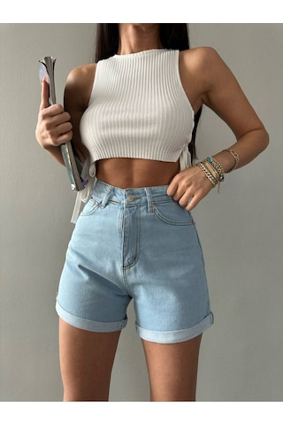 Viking'S Line Mom Denim Şort