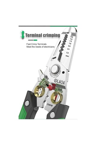 Fastbuy 7 Fonksiyonlu Elektrikçi Aleti: Tel Kesici, Sıyırıcı Ve Pense Seti