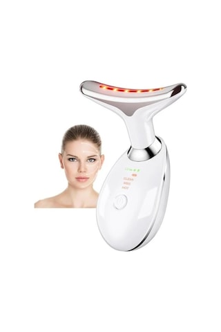 Profesyonel Cilt Bakımı İçin Şarjlı Kırışıklık Karşıtı Yüz Ve Boyun Sıkılaştırıcı Masaj Aleti Kırmızı Led Işıklı, Isıtmalı Anti Aging Güzellik Cihazı - 934204702 Profesyonel Cilt Bakımı İçin Şarjlı Kırışıklık Karşıtı Yüz Ve Boyun Sıkılaştırıcı Masaj Aleti Kırmızı Led Işıklı, Isıtmalı Anti Aging Güzellik Cihazı - 934204702