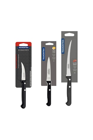 Ultracorte Bıçak Seti 3 Lü Siyah