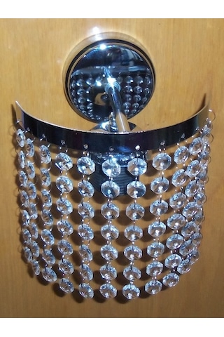 Yarım Ay Taşlı Aplik