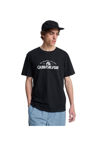 Quiksilver Ev Vista Erkek Siyah Tişört