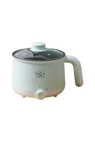 Homyl Mini Sıcak Tencere Yapışmaz Erişte Pişirici Vapursuz