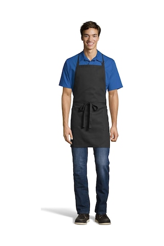 Cepli Önlükler İş + Restoran Üniforması Siyah, Tek Beden Diğer