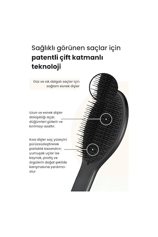 Tangle Teezer The Ultimate Styler Black Saç Fırçası