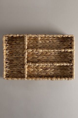 Koza Home Meander Su Sümbülü Saklama Düzenleme 45x 25x6 Cm 9077 Naturel