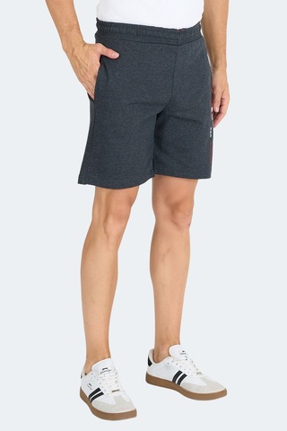 Slazenger Nebo I Erkek Cepli Koyu Gri Şort Koyu Gri