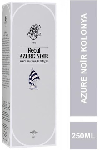 Rebul Azure Noir Kolonya Cam Şişe 250 ML Rebul Azure Noir Kolonya Cam Şişe 250 ML