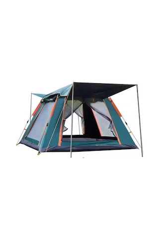 Yek Outdoor 6 Kişilik Tam Otomatik Tenteli Kamp Çadırı 270x270x170cm Yeşil