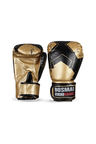 Dosmai Lykia Boks Eldiveni Boks Dişlik Boks Bandaj Set Altın 12oz Altın