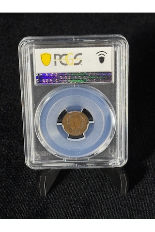 Pcgs Ms63bn Sertifikalı 1908 B İsviçre 1 Rappen Koleksiyonluk Bronz Para