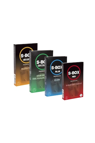 S-Box Karma Prezervatif 12'li x 12