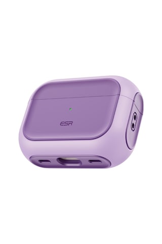 Apple AirPods Uyumlu Pro 3 2025 Orbit Hybrid Manyetik Halolock Magsafe Kılıf Lavanta
