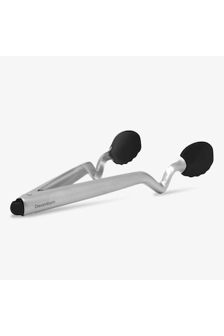 Dreamfarm Clongs 30cm Çelik Maşa, Siyah Diğer