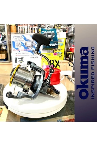 Okuma Flite Surf FLS35 Gunsmoke 10 Rulman Surf Olta Makinesi