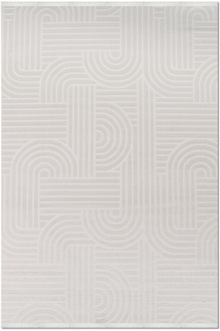 Velvet Halı-4336ak Çok Renkli