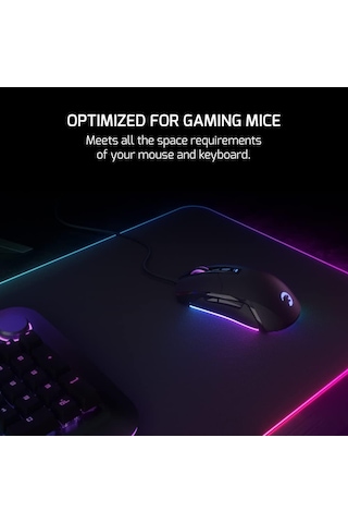 Gp700 Rgb Oyun Fare Altlığı, 14 Aydınlatma Modlu, Su Geçirmez, Kaymaz Kauçuk Taban, Oyuncular İçin, 700 X 300 X 4