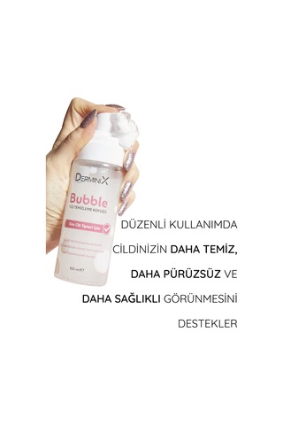 Derminix Bubble Yüz Temizleme Köpüğü 150 ML