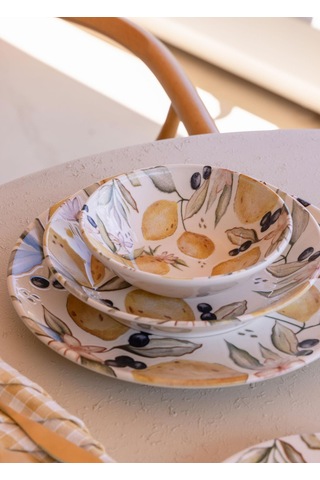 The Mia Limoncello Çorba Kasesi 6lı Set 14 Cm Renkli